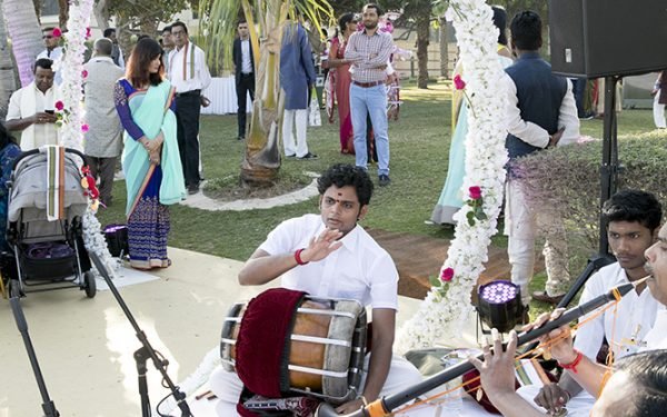 BAND SHADI INDIAN WEDDING STAGE